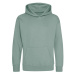 Just Hoods Detská mikina s kapucňou JH001K Dusty Green