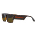 Slnečné okuliare Burberry MICAH pánske, hnedá farba, 0BE4397U