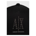 Bavlnená šiltovka Armani Exchange čierna farba, s nášivkou, 944208 3R131