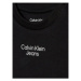 Calvin Klein Jeans Tričko Stack Logo IN0IN00021 Čierna Regular Fit