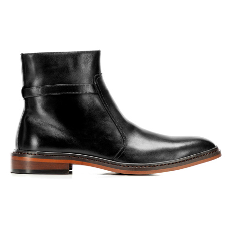Pánske kožené členkové topánky – elegancia a pohodlie na každý deň 101-M-503-1 Wittchen