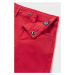Detské bavlnené šortky Mayoral červená farba, nastaviteľný pás