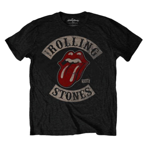 The Rolling Stones Tričko Tour 1978 Unisex Black