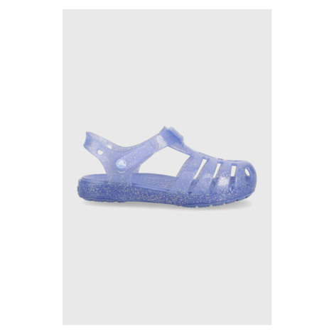 Detské sandále Crocs CROCS ISABELLA SANDAL fialová farba