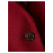 Vínový dámsky vlnený kabát Tommy Hilfiger