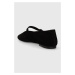 Semišové baleríny Vagabond Shoemakers JOLIN čierna farba, 5608.040.20