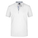 James&amp;Nicholson Pánska polokošeľa JN964 White