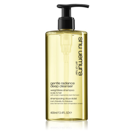 Shu Uemura Deep Cleanser Gentle Radiance jemný čistiaci šampón pre zdravé a krásne vlasy