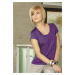 Shell blouse 3327 purple As in the picture
