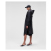 Kabát Karl Lagerfeld Unisex Raincoat W/ Hood Čierna