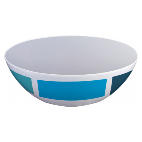 Šalátová miska Brunner Aquarius Salad bowl Farba: modrá/biela
