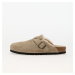 Tenisky Birkenstock Boston Shearling Suede Leather/Fur Taupe