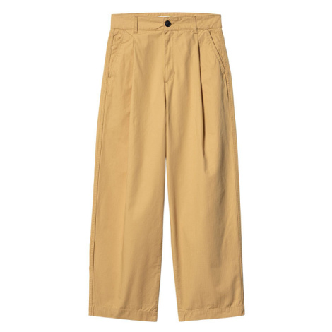 Carhartt WIP W' Brexley Pant Bourbon Dámske - Nohavice Carhartt WIP - Žltá - I033146_1YH_02-26 -