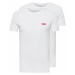 LEVI'S ® Tričko '2Pk Crewneck Graphic'  červená / biela