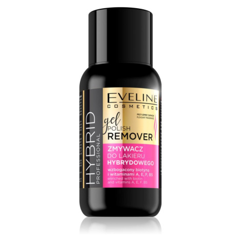 Eveline Cosmetics Hybrid Professional odlakovač na nechty s vitamínom A a E