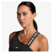 Dámska tréningová športová podprsenka NIKE PRO W NP SWOOSH MS ASYM BRA-010 BLACK BLACK WHITE WHI