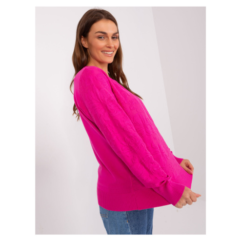 Sweater-AT-SW-2231A.00P-fuchsia