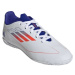 adidas F50 CLUB IN J Detská halová obuv, biela, veľkosť 35.5