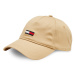 Tommy Jeans Šiltovka Tjm Elongated Flag 5 Panel Cap AM0AM11692 Béžová