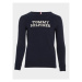 Tommy Hilfiger Blúzka KB0KB08554 S Tmavomodrá Regular Fit