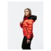 Dámska lyžiarska bunda s kapucňou BLIZZARD W2W Ski Jacket Lavarone, hot coral