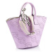 Kabelka Karl Lagerfeld K/Ikonik 2.0 Perforated Tote Violetta