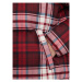 Tommy Hilfiger Vatovaná bunda New York Tartan WW0WW40233 Červená Relaxed Fit