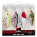 Dam wobler deep diver pack inc. box 6,5-7,5 cm