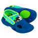 NABAIJI Detské plavecké sandále 500 modré MODRÁ