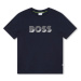 Boss Tričko J25O03 D Tmavomodrá Regular Fit