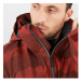 Salomon BRILLIANT JKT M Pánska lyžiarska bunda, červená, veľkosť