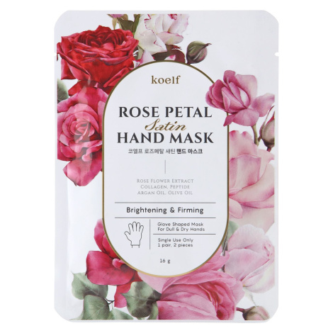 Petitfee & Koelf Rose Petal Satin Hand Mask 16 g / 2 pcs