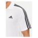 Adidas Polokošeľa Essentials Piqué Embroidered Small Logo 3-Stripes Polo Shirt IC9312 Biela Regu