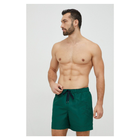 plavkové šortky Tommy Hilfiger , zelená farba