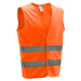 Reflexná vesta 500 pre dospelých oranžová