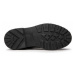 Tommy Jeans Členková obuv s elastickým prvkom Suede Chelsea Boot EM0EM00829 Čierna