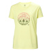 Helly Hansen Skog Recycled Graphic Tee Fadded Yallow Women's T-Shirt