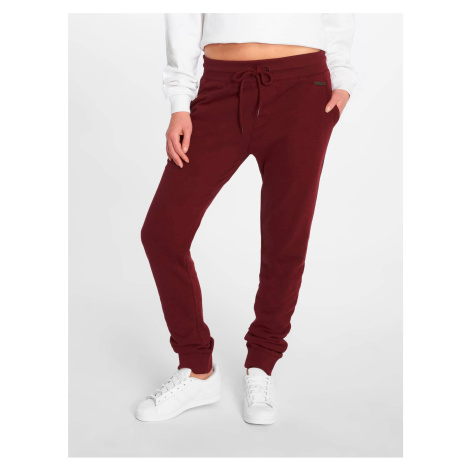 Just Rhyse Poppy Sweat Trousers Burgundy Burgundy