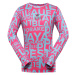 Alpine Pro Louso Detské rýchloschnúce tričko KTSB454 pink glo