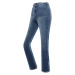 Women's high-waisted jeans nax NAX DAWEA dk.metal blue