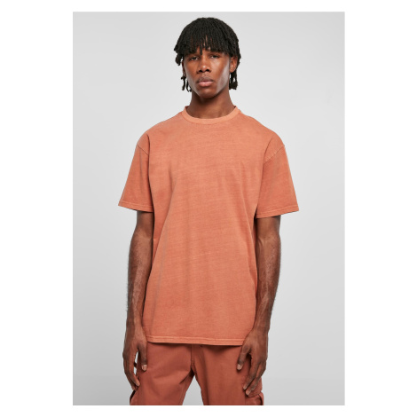 Heavy Oversized Garment Dye Tee Terracotta Urban Classics