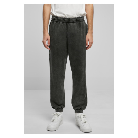 Heavy Stone Washed Sweatpants - Black Urban Classics