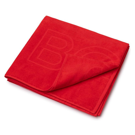 Bavlnený uterák Boss červená farba Hugo Boss