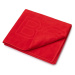 Bavlnený uterák Boss červená farba