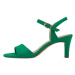 TAMARIS Remienkové sandále  zelená