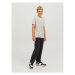 Jack&Jones Junior Džínsy 12242847 Čierna Relaxed Fit