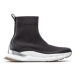 Calvin Klein Sneakersy Sock Boot - Knit HW0HW01177 Čierna