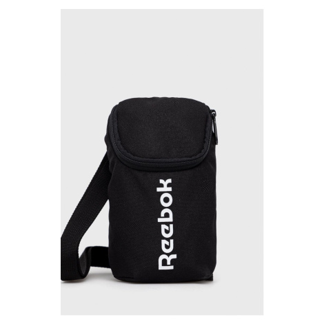 Malá taška Reebok H36574 čierna farba