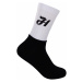 HOLOKOLO Cyklistické ponožky klasické - NEAT - čierna/biela