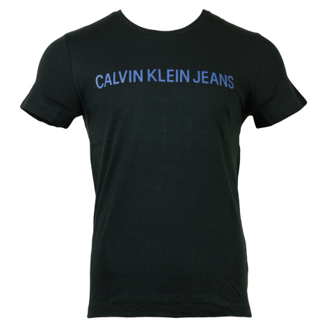 Pánske tričko OU57 tmavo - Calvin Klein